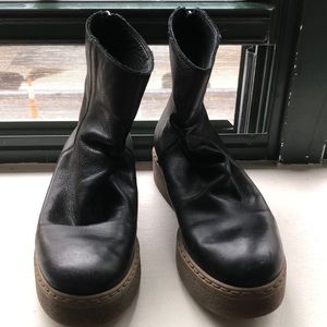 Free people leather booties
